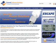Tablet Screenshot of euronetsoftware.com